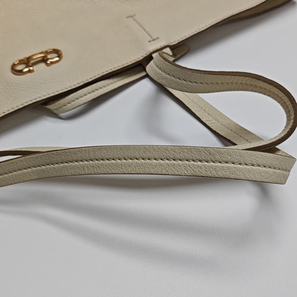 Calfskin Tote Bag Beige