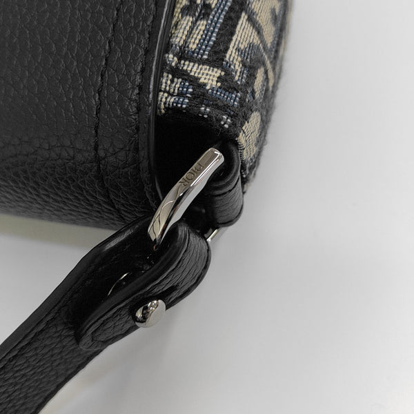 Saddle Mini Oblique Canvas Beige
