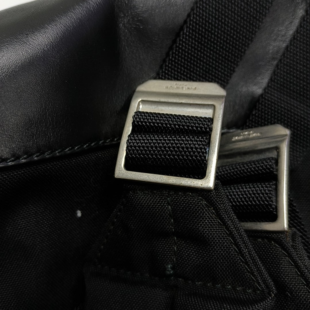 Calfskin Backpack Black