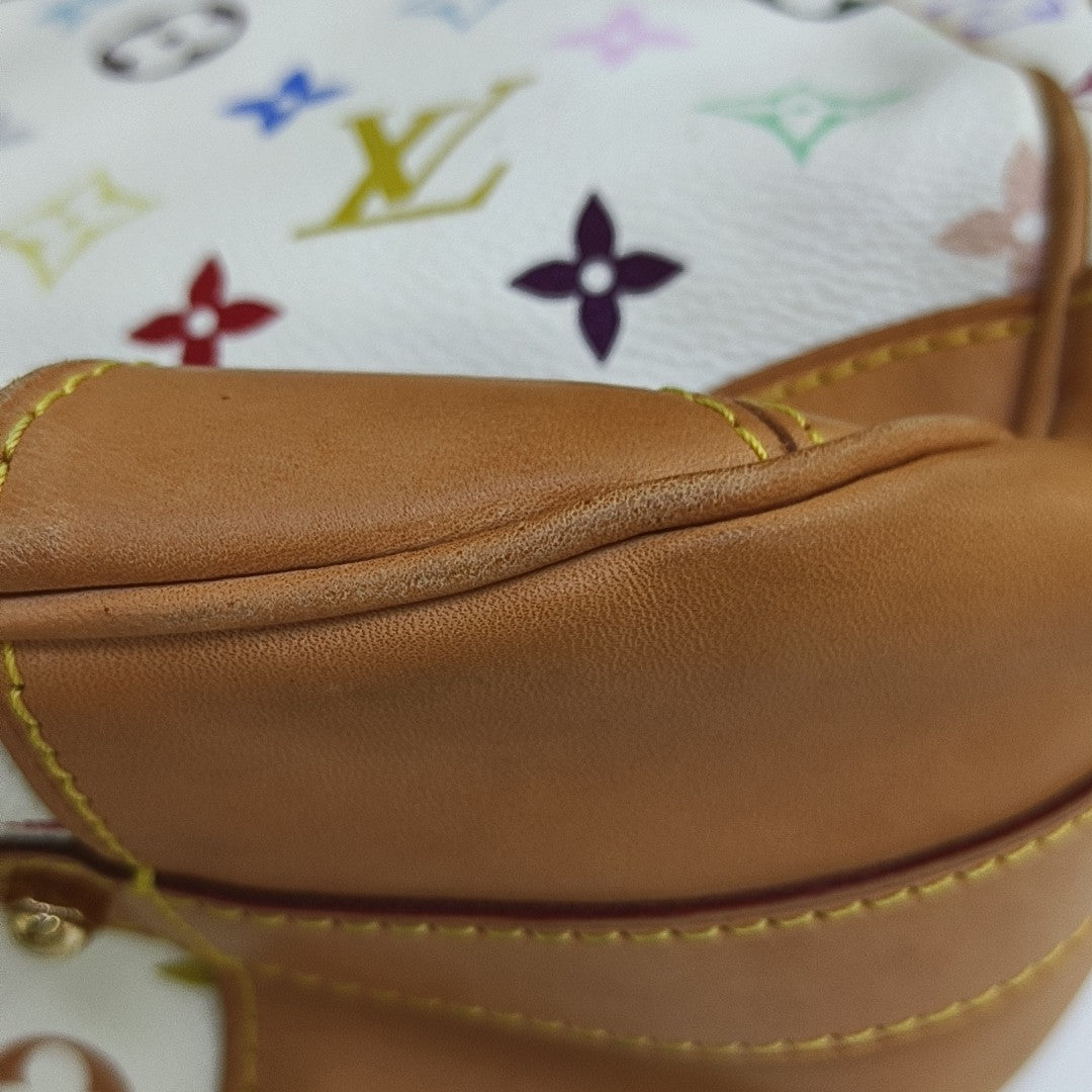 LV × TM GRETA Monogram Coated Canvas White
