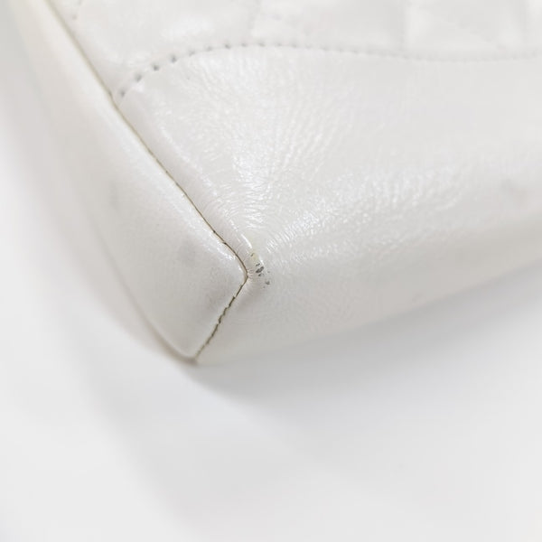 CHANEL 31 Mini Quilted Lambskin White
