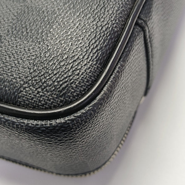 STEEVE Damier Graphite Coated Canvas Gray