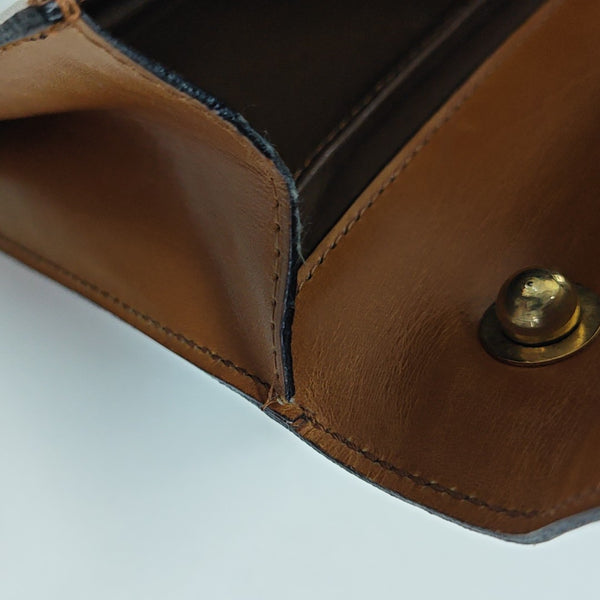 Calfskin Shoulder Bag Brown