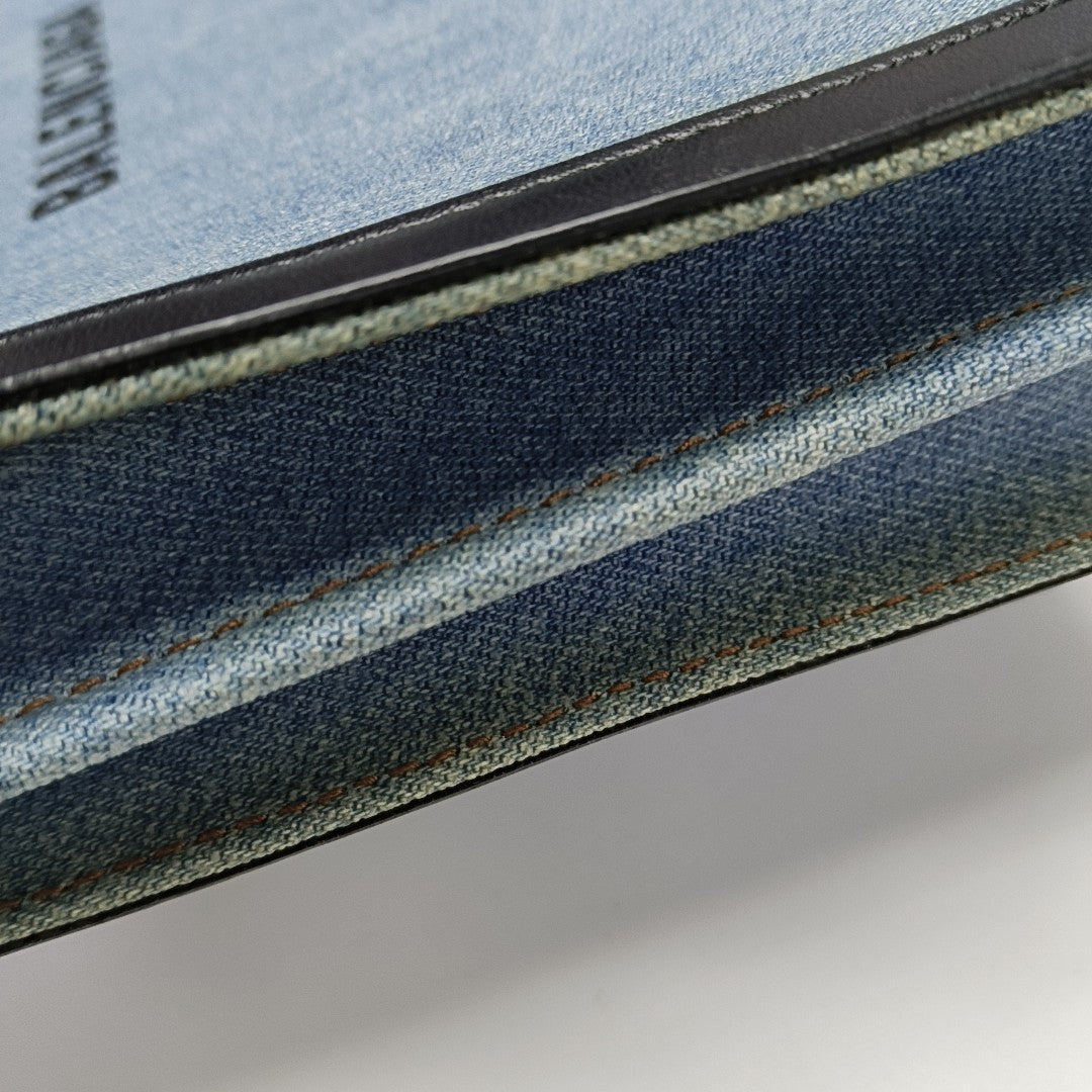 Pochette Denim Blue
