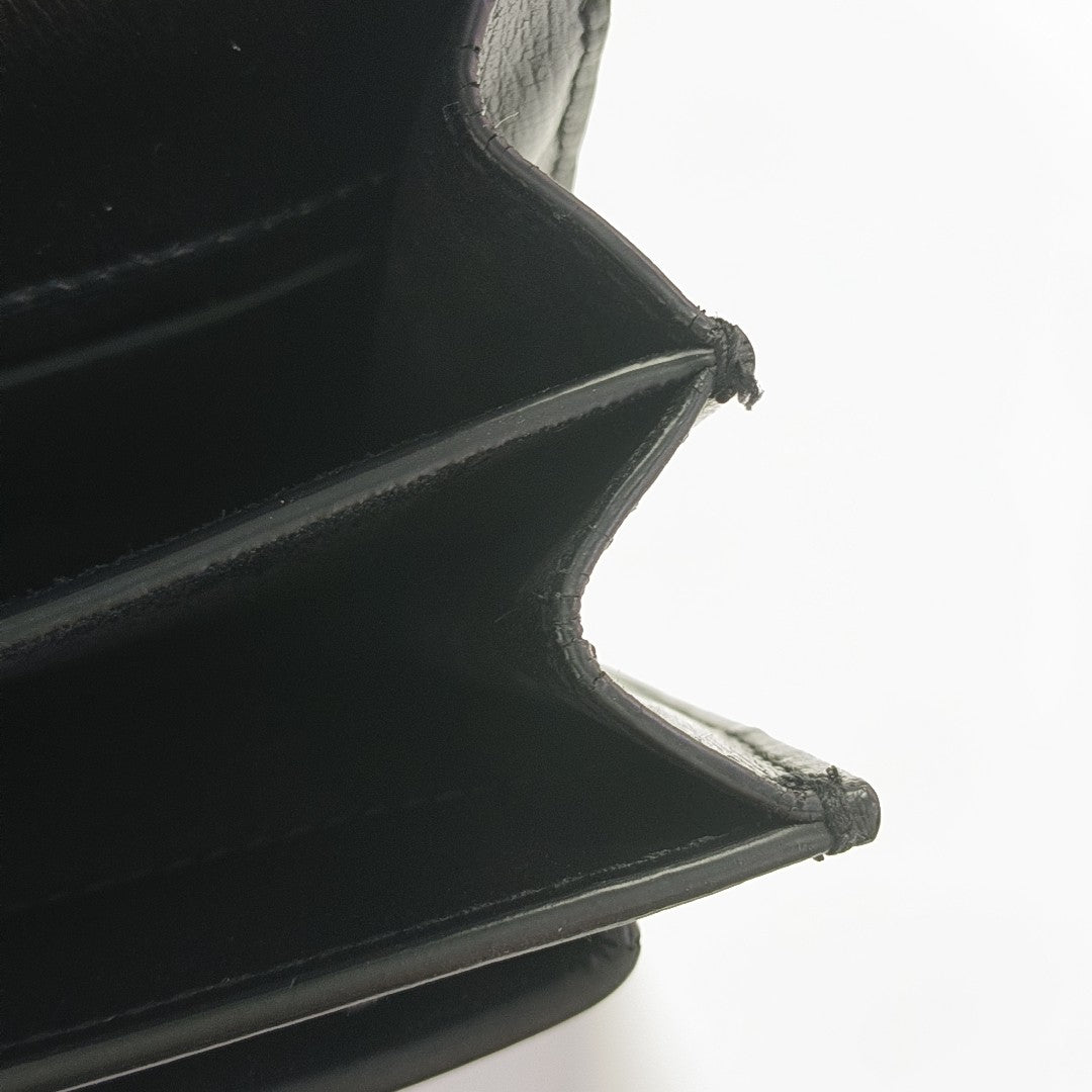 SUNSET Medium Calfskin Black