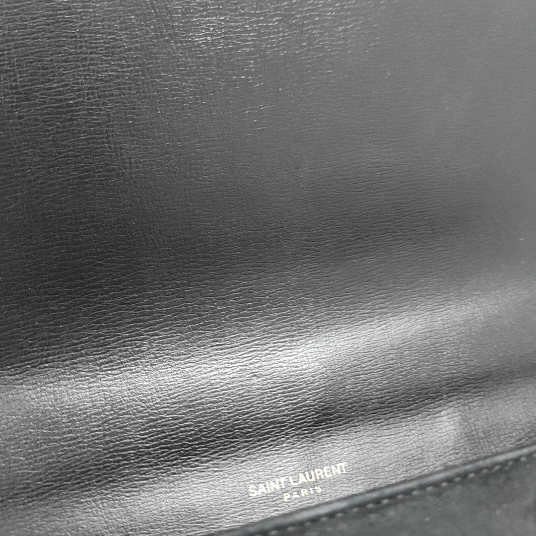 BELLECHASSE Medium Calfskin Black