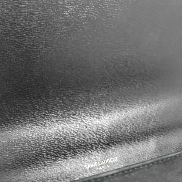 BELLECHASSE Medium Calfskin Black