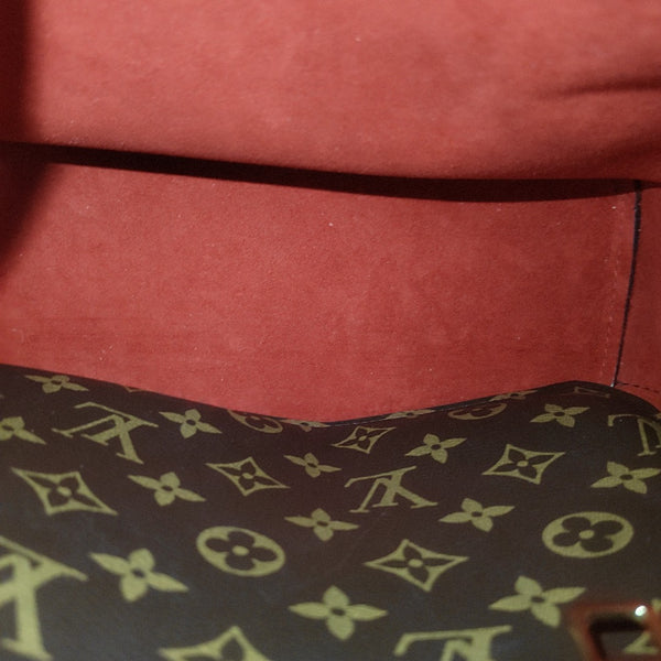 NÉONOÉ MM Monogram Coated Canvas Brown
