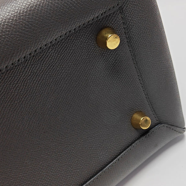 BELT Mini Calfskin Gray