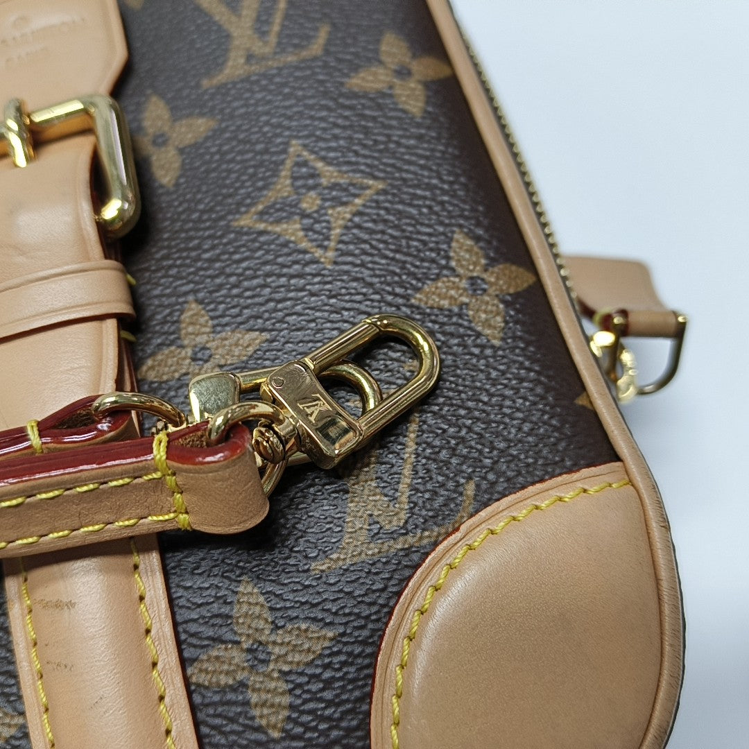 VALISETTE Monogram Coated Canvas Brown