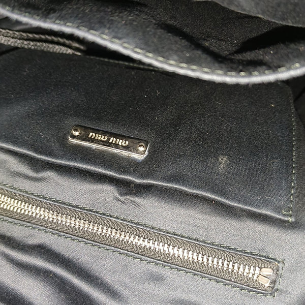 Fabric Backpack Black
