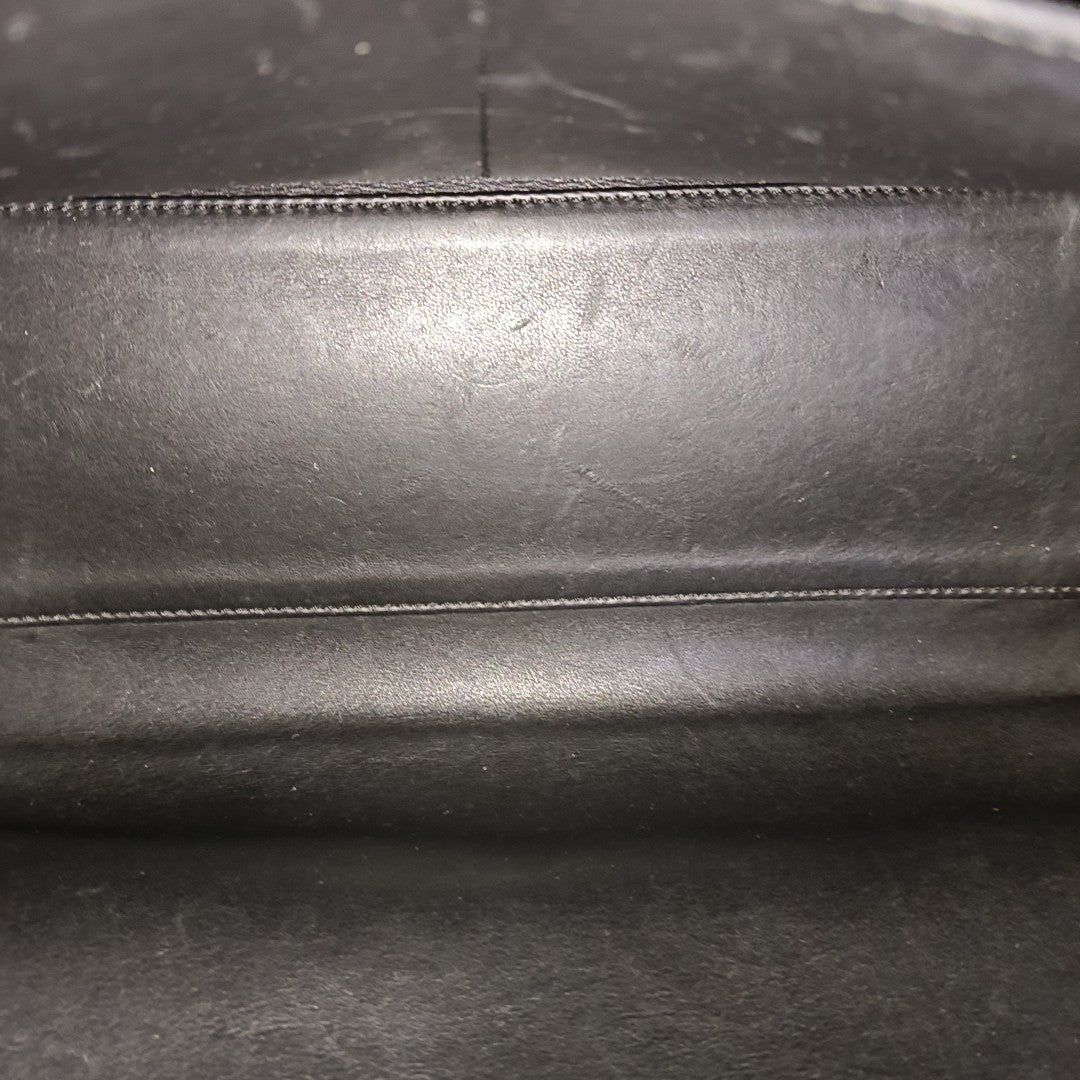 CITY STEAMER MM Calfskin Black