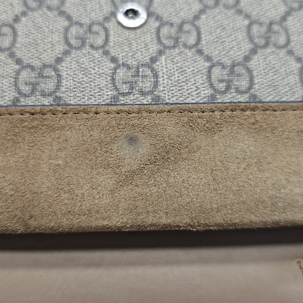 Dionysus Super Mini Monogram Coated Canvas Beige