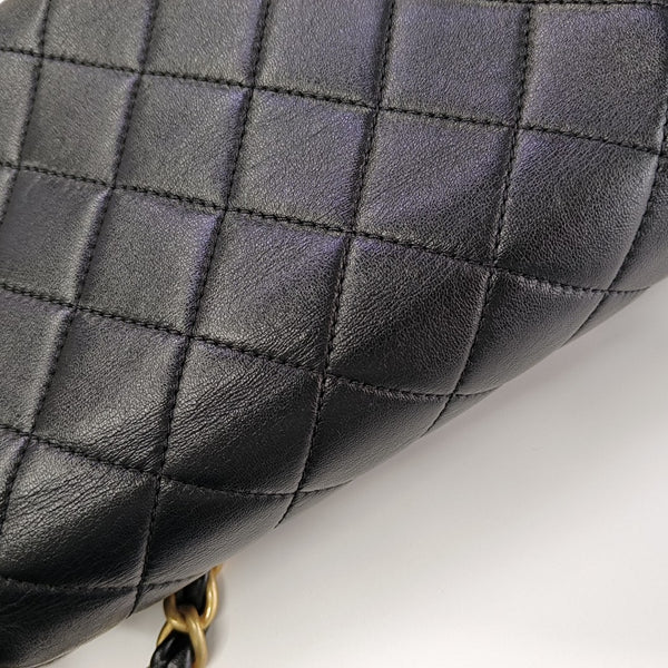 Quilted Lambskin Small Black