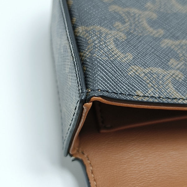 MULTIPOCHETTE Coated Canvas Brown
