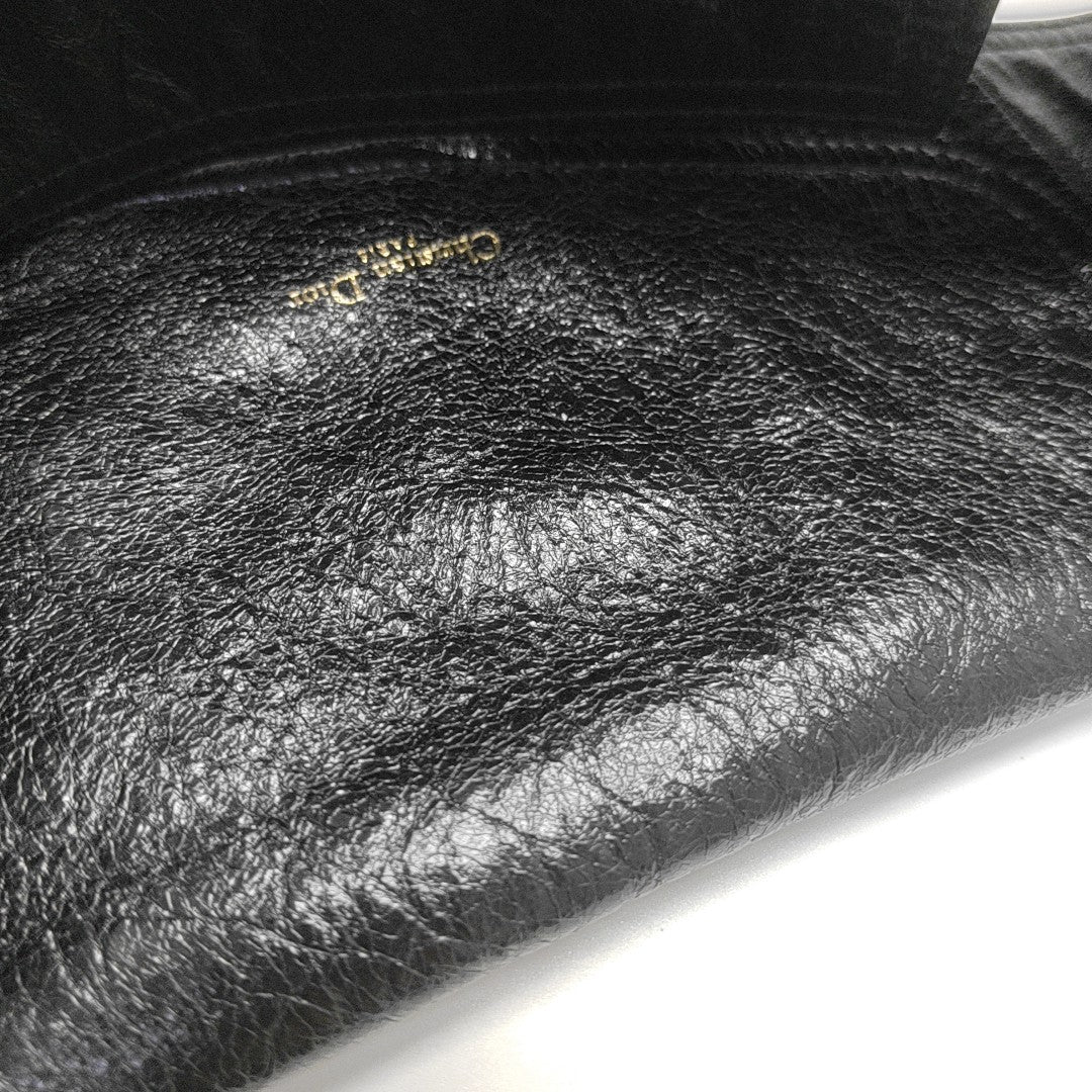 Saddle Small Calfskin Black