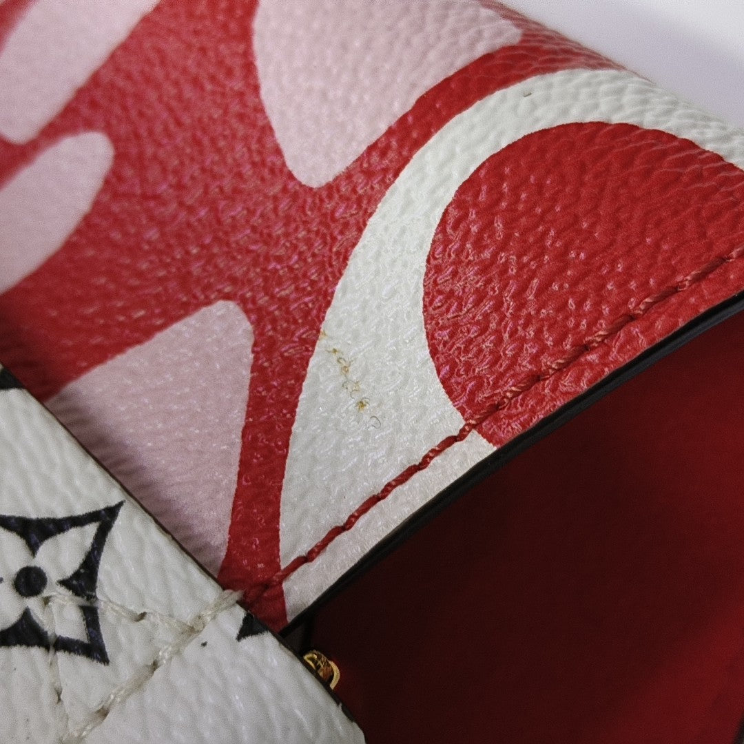 NÉONOÉ MM Coated Canvas Red