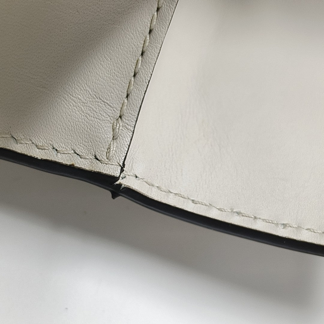 Sylvie Mini Calfskin White