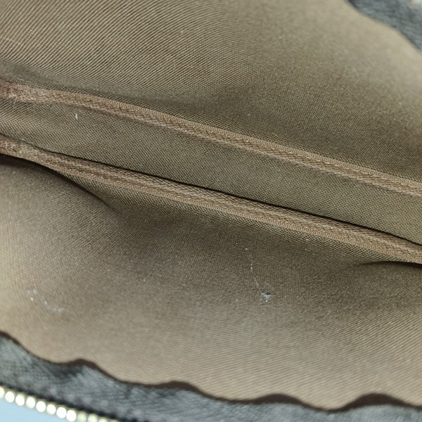 ACCESSOIRES Monogram Coated Canvas Brown
