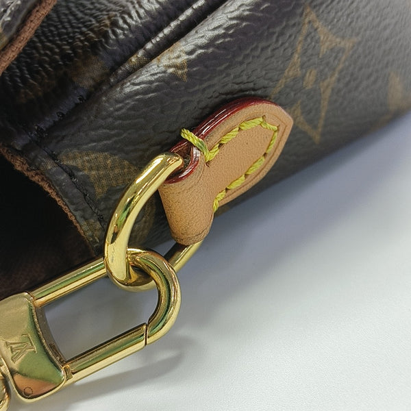 IVY Monogram Coated Canvas Brown