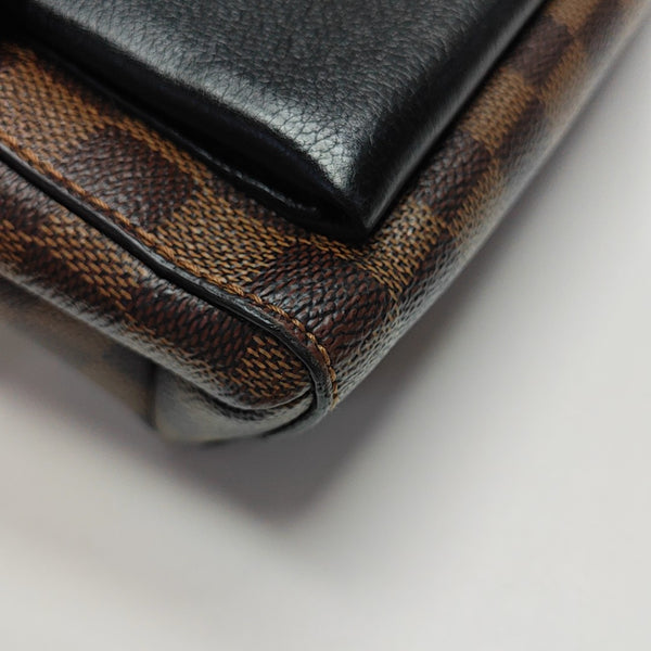 VAVIN PM Damier Ebene Coated Canvas Brown