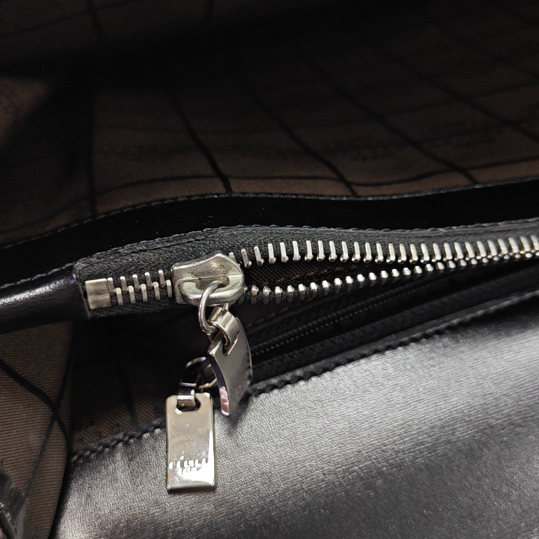 Calfskin Clutch Black
