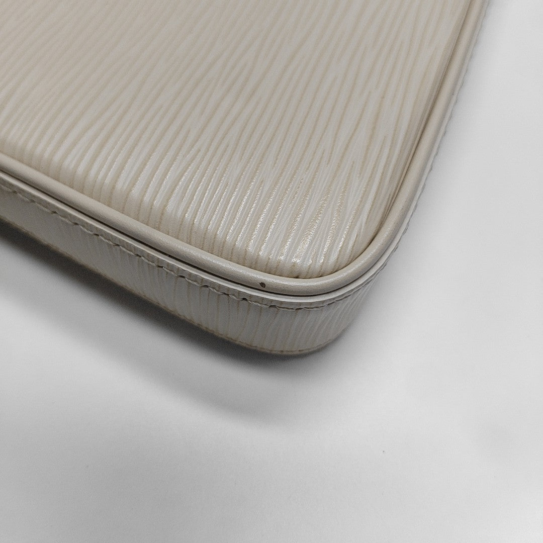 EASY POUCH ON STRAP Epi White