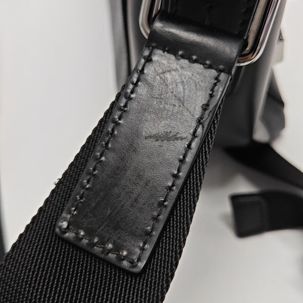 VOYAGER PM Monogram Coated Canvas Black