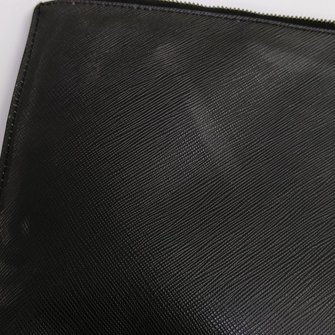 Calfskin Clutch Black