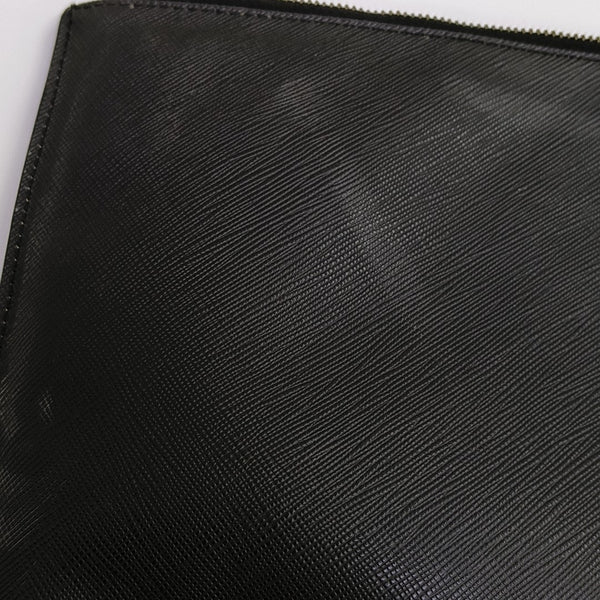Calfskin Clutch Black