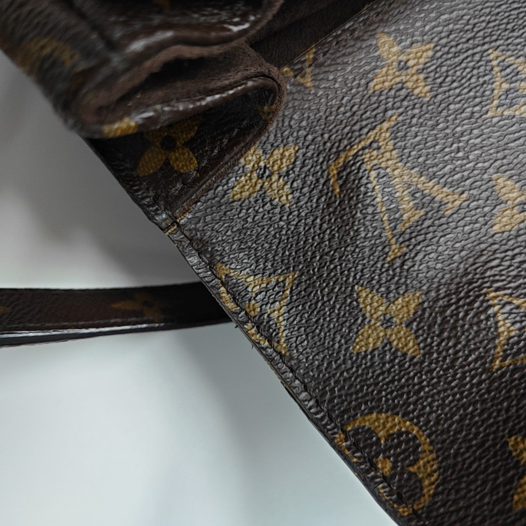 MÉTIS MM Monogram Coated Canvas Brown