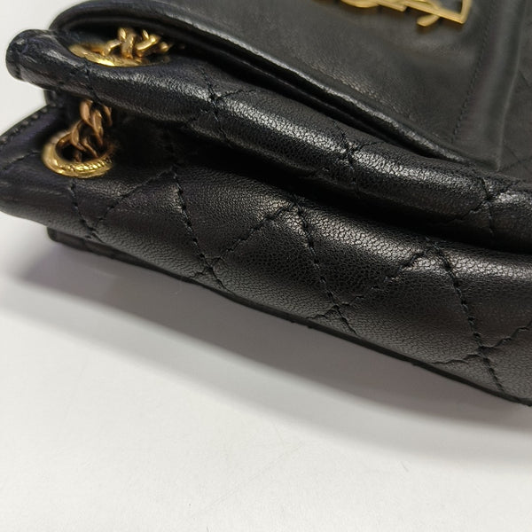 NOLITA Mini Quilted Lambskin Black