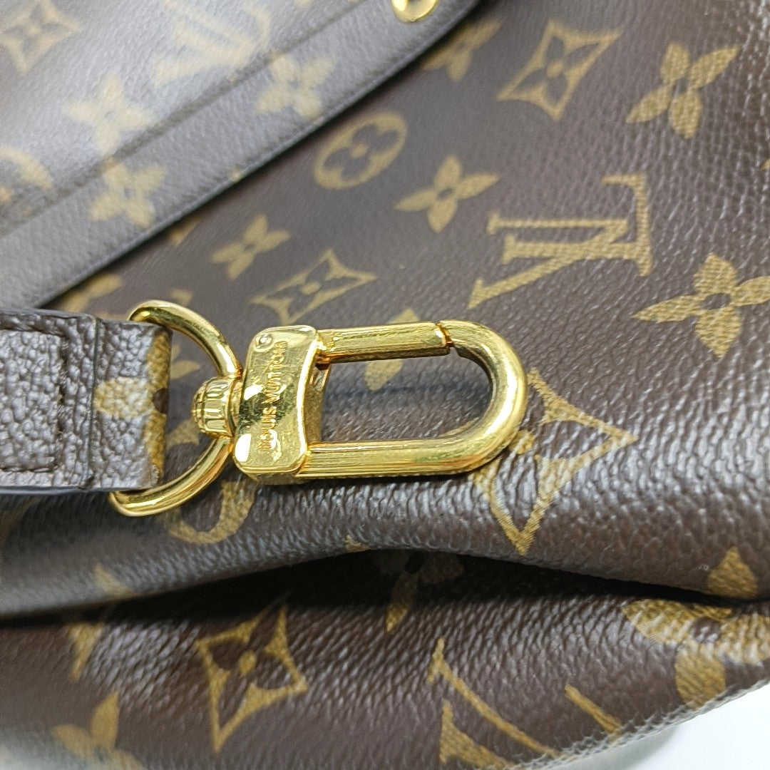 PALLAS Monogram Coated Canvas Brown