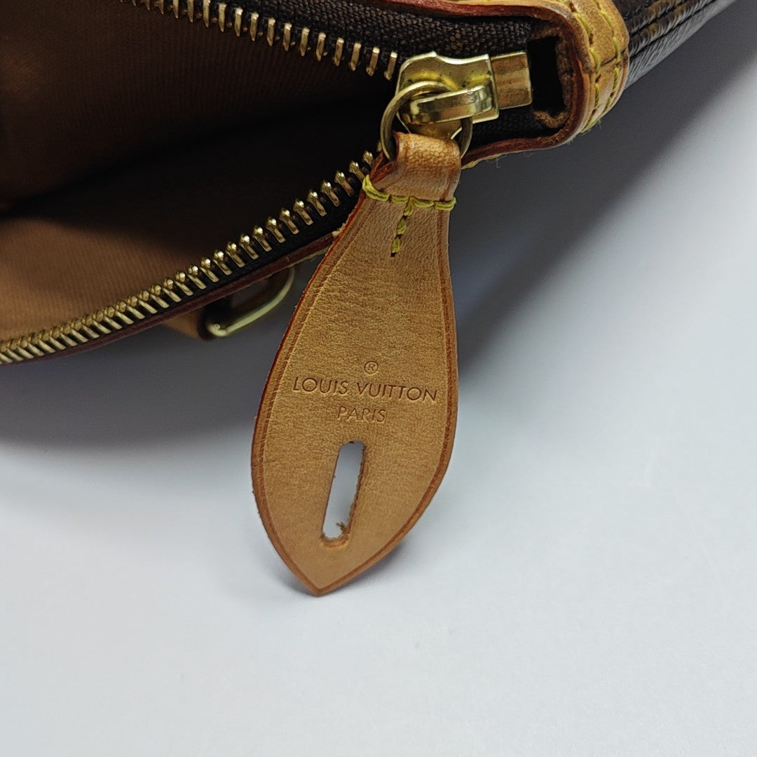 LOCKIT PM Monogram Coated Canvas Brown