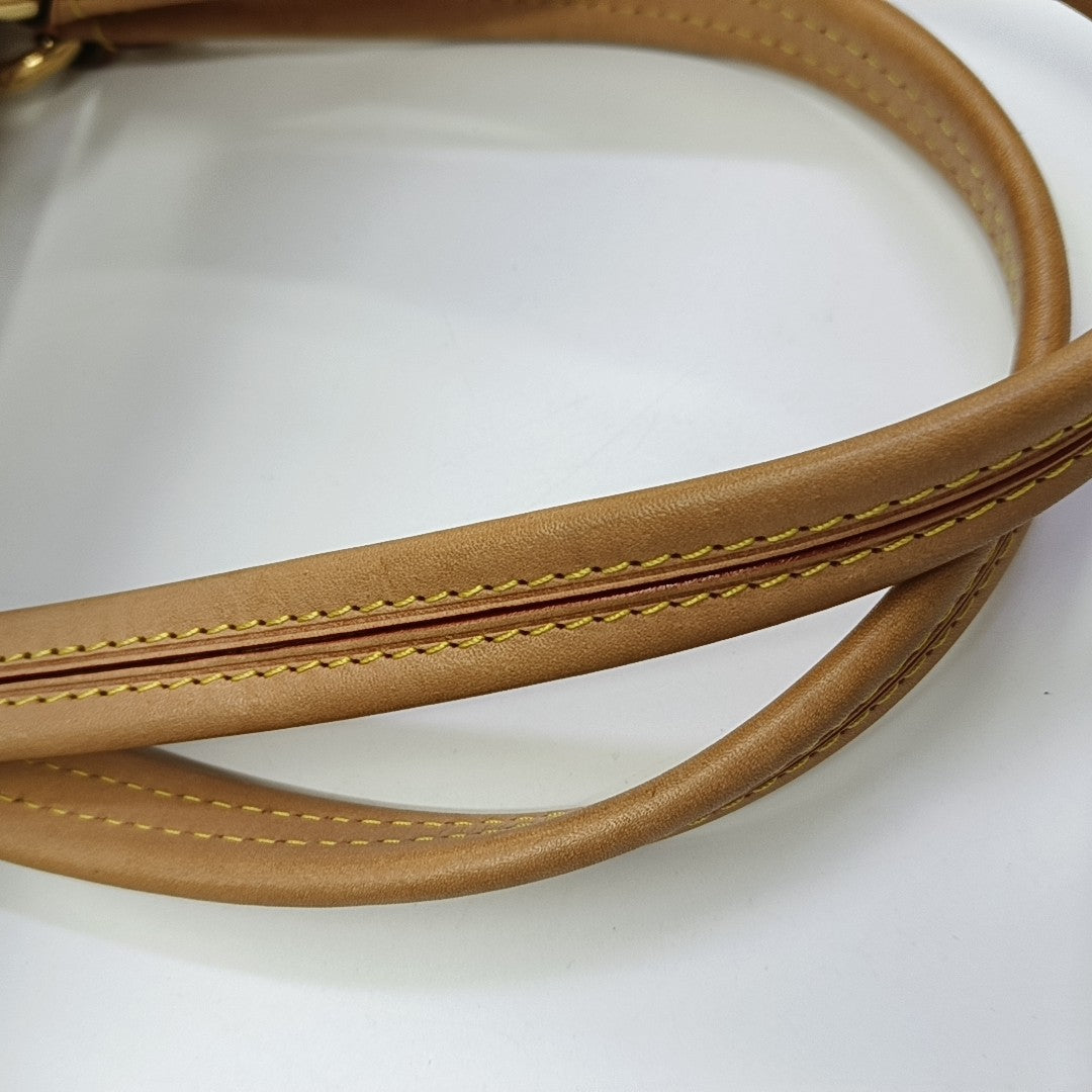 LV × TM CLAUDIA Monogram Coated Canvas White
