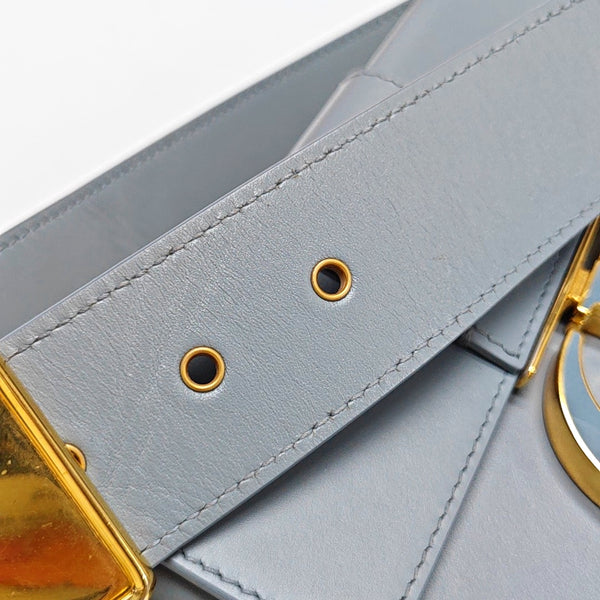 Authenticated pre-owned  30 Montaigne Calfskin Blue - Shoulder Bag at Looply