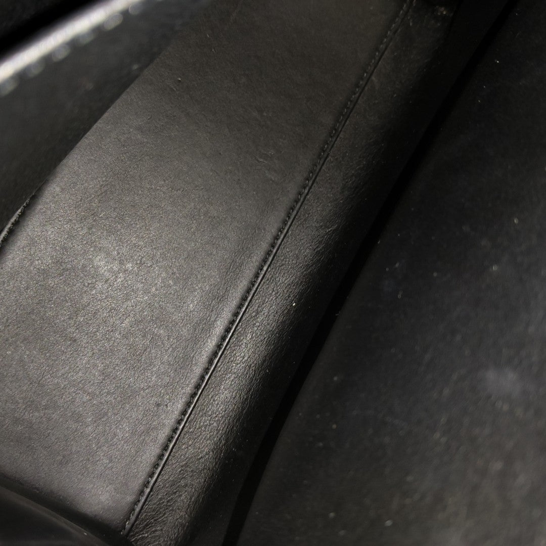 CITY STEAMER PM Calfskin Black