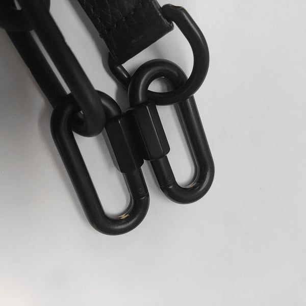 SOFT TRUNK Monogram Calfskin Black