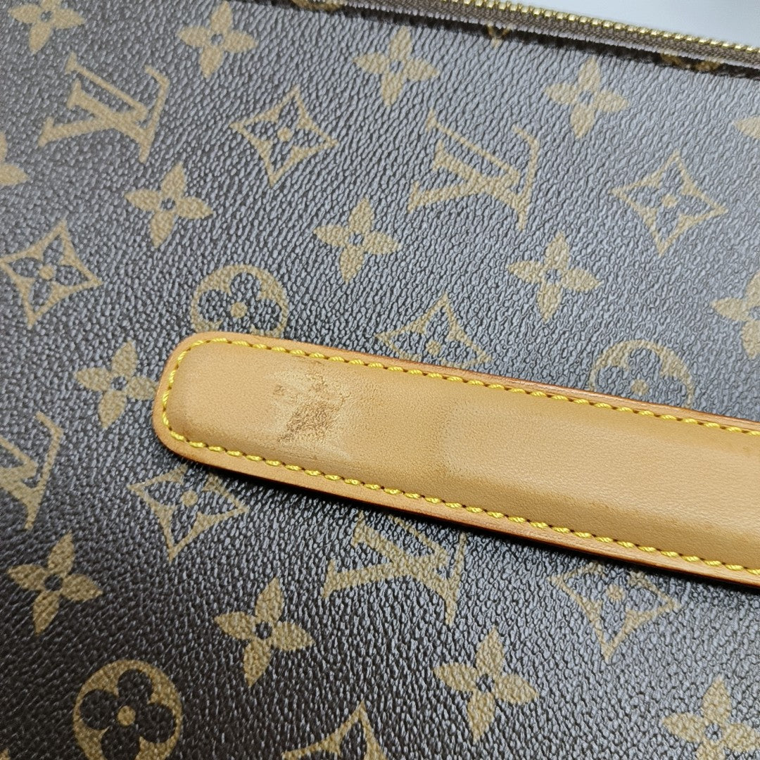 PEGASE 65 Monogram Coated Canvas Brown