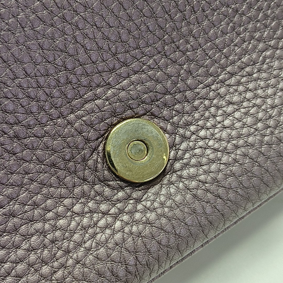 Soho Medium Quilted Calfskin Purple
