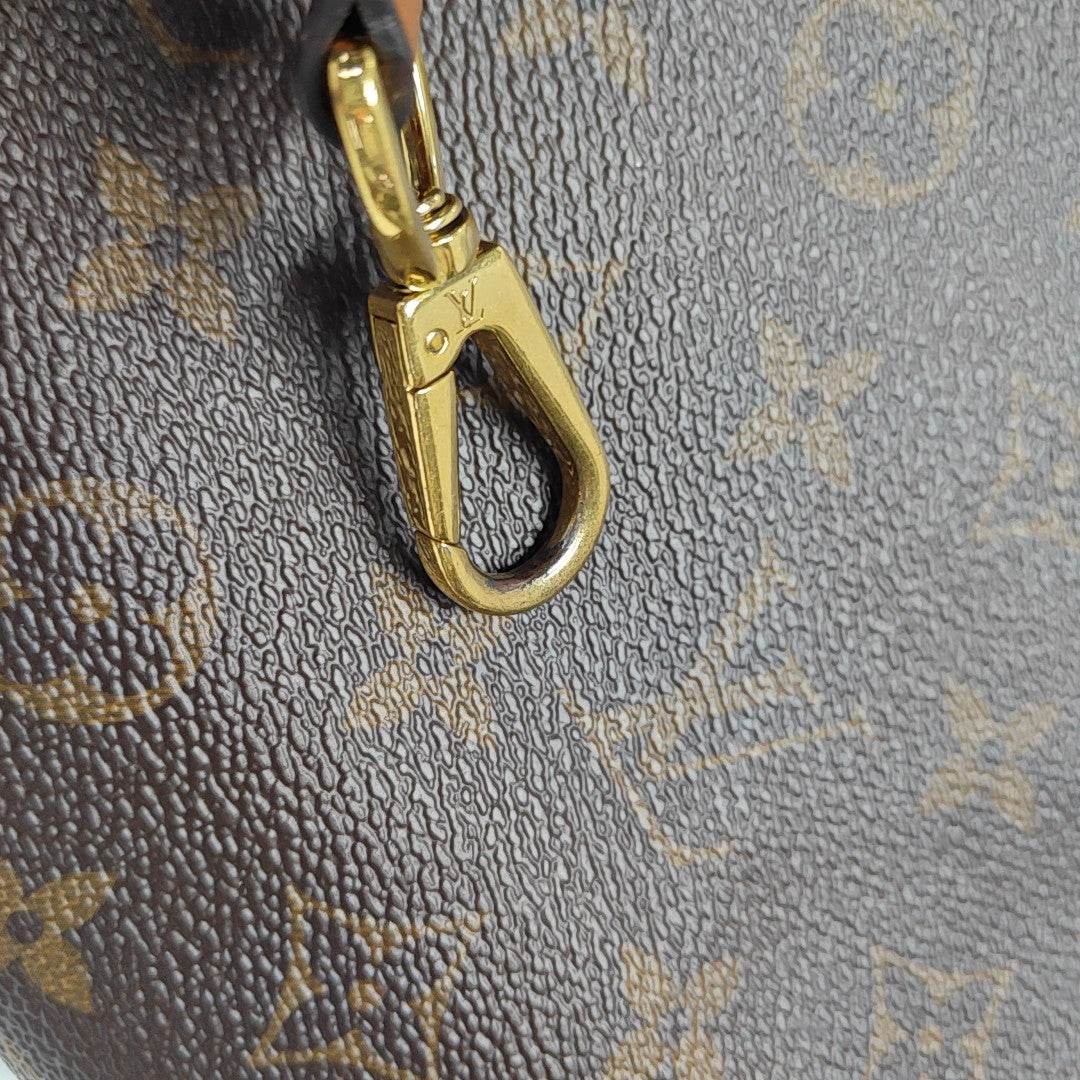 DAUPHINE MM Monogram Coated Canvas Brown