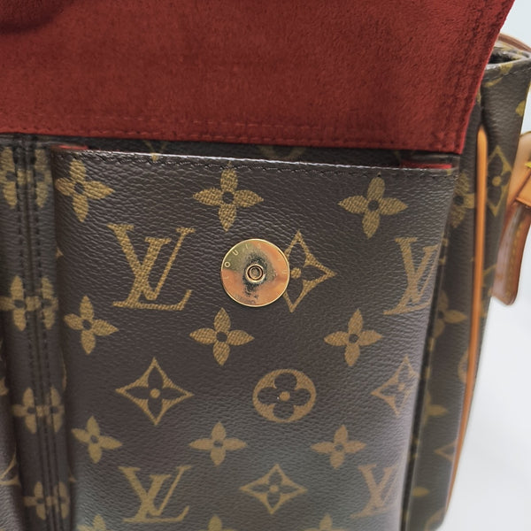 VIVA CITE Monogram Coated Canvas Brown