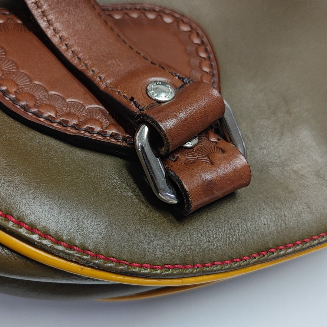 Calfskin Tote Bag Green