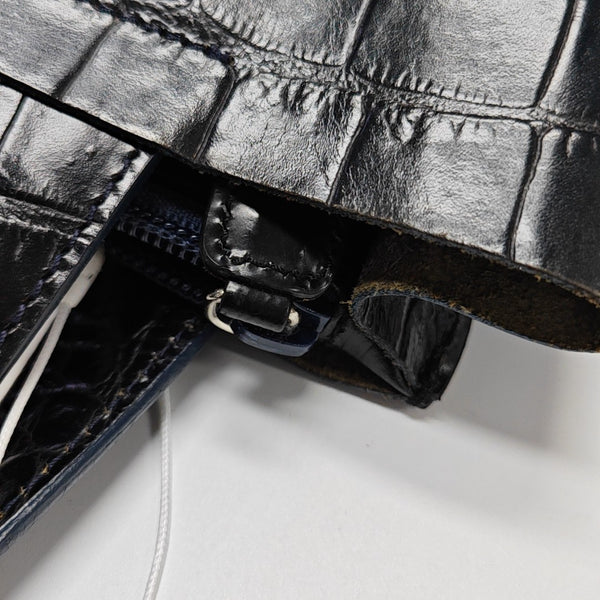 Leather Blue