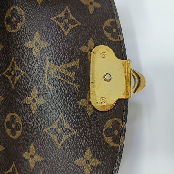 SAINT PLACIDE Monogram Coated Canvas Brown