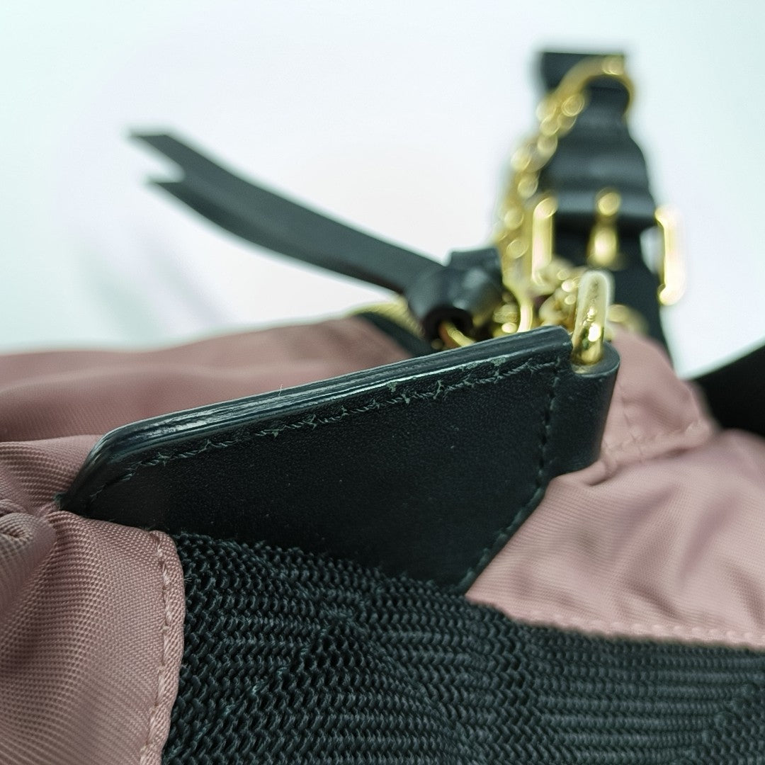 The Rucksack Medium Nylon Beige
