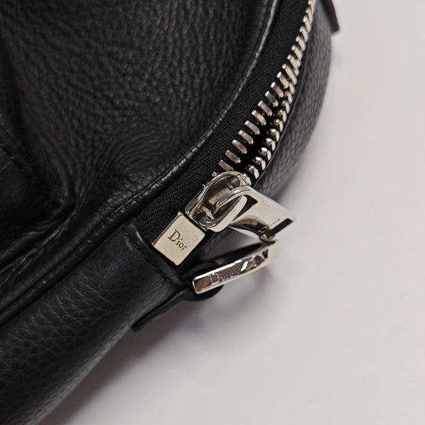 Calfskin Crossbody Bag Black