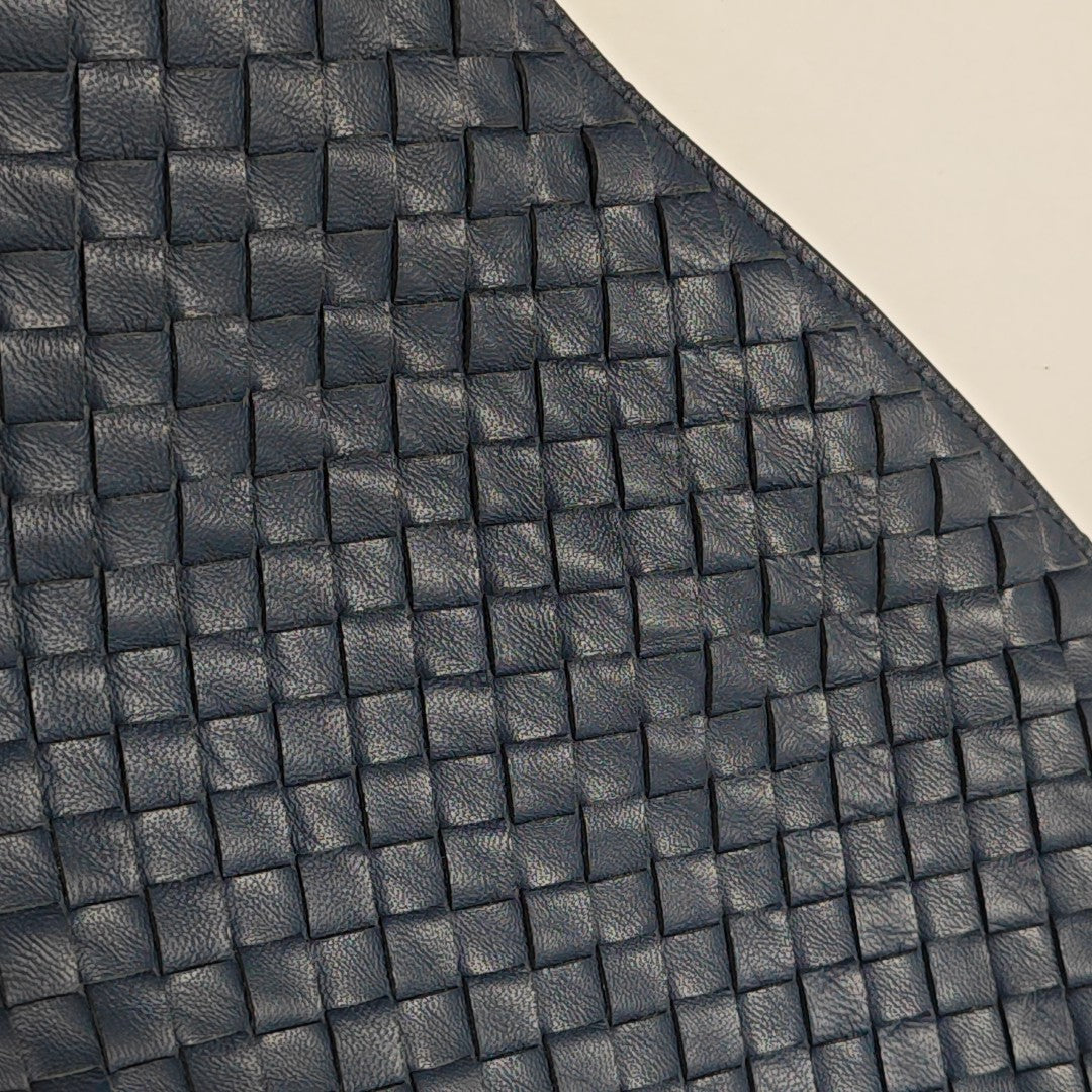 Calfskin Shoulder Bag Blue