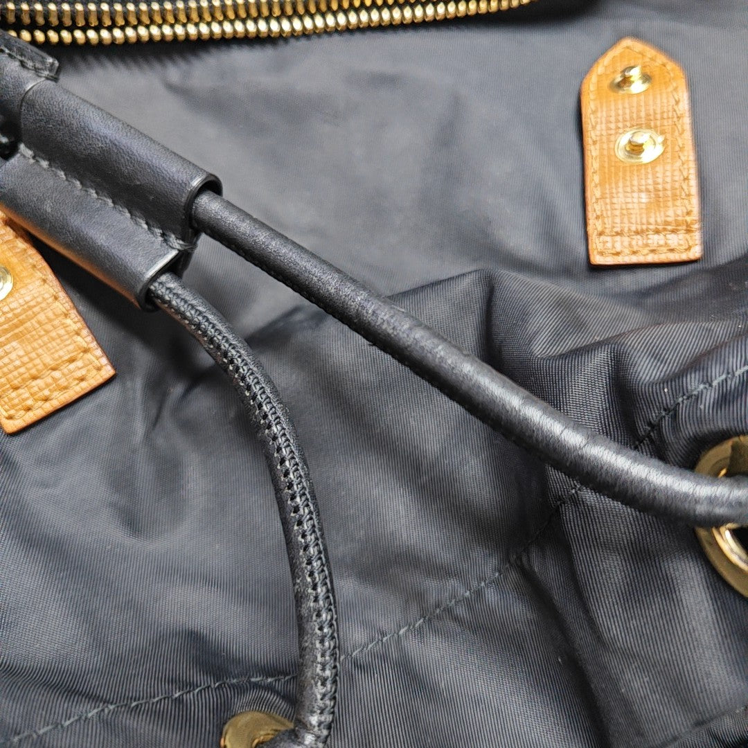The Rucksack Medium Nylon Black