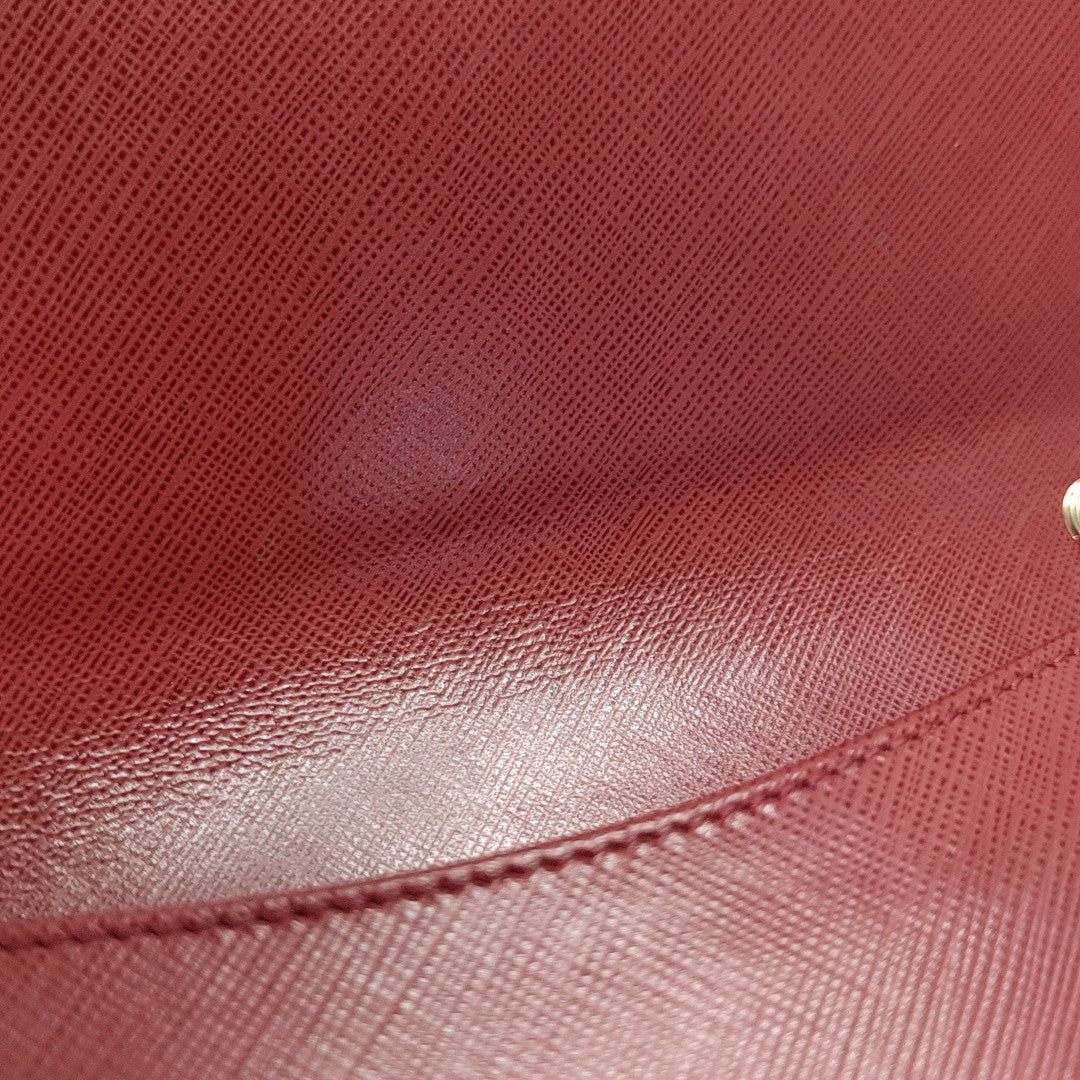 Ginny Calfskin Red